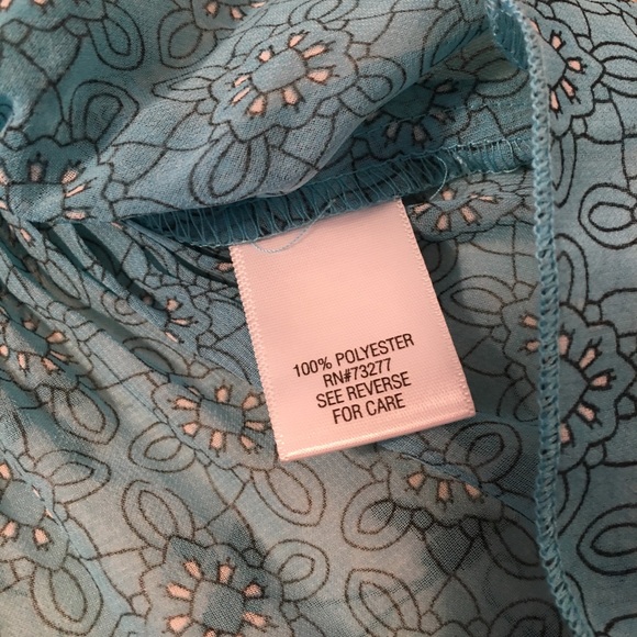 APT. 9 sleeveless ruffle chiffon Top ~ L - Picture 5 of 8